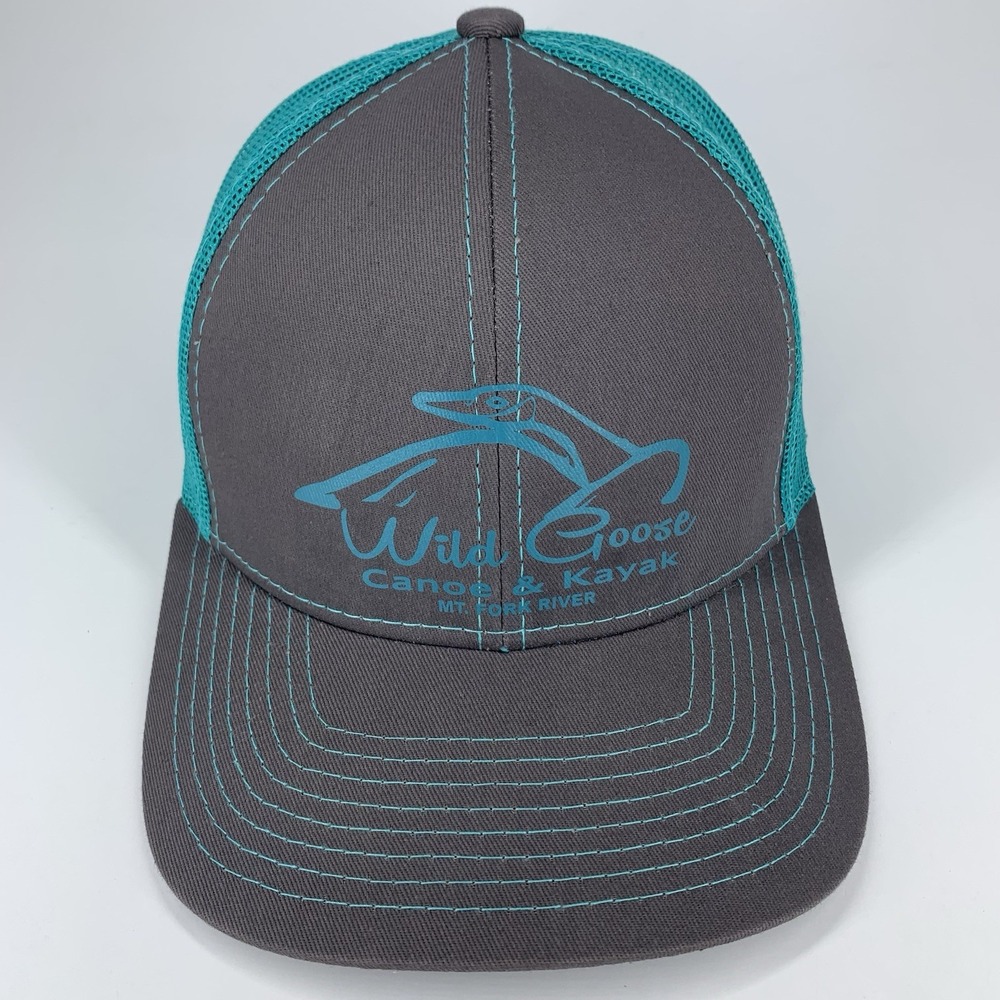 Wild Goose Hat Canoe Kayak Mt Fork River Mesh Oklahoma OSFM Outdoor Baseball Cap